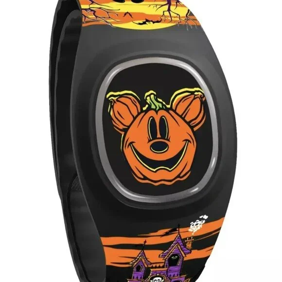 Disney Mickie Jack-o'-Lantern MagicBand+ Limited Magic Band Plus Unlinked New - Picture 1 of 3